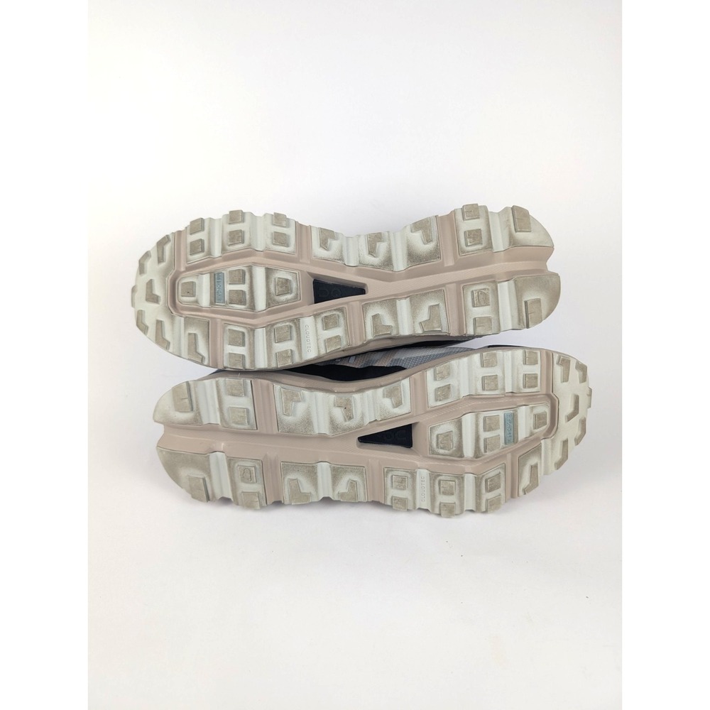 On Running Cloudvista Men's White / Tan Trail Shoes - Picture 7 of 8